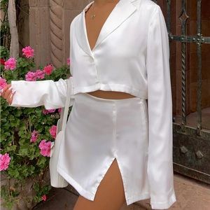 Princess Polly - Daley skirt set white